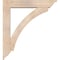 Ekena Millwork Thorton Traditional Smooth Bracket w/ Offset Brace, Douglas Fir, 7 1/2"W x 40"D x 44"H BKT0806X40X44THR01SDF - alternate 2